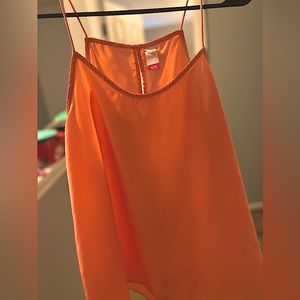 Tangerine/peach-ish No Boundaries Tank Top XL Juniors